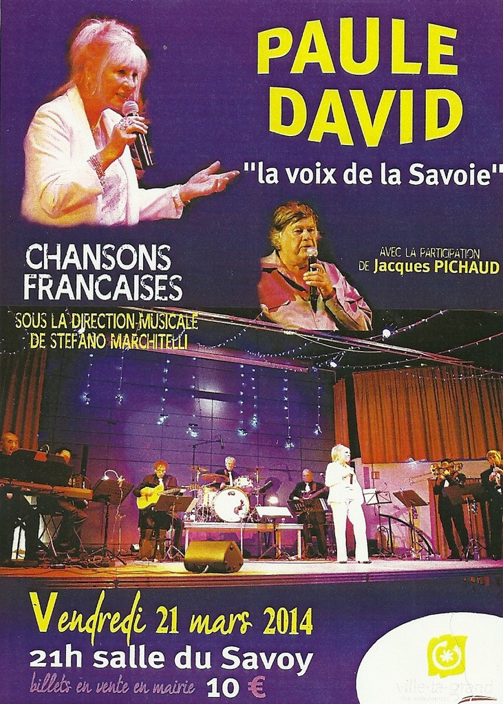 Concert Vile-La-Grand 21 Mars 2014